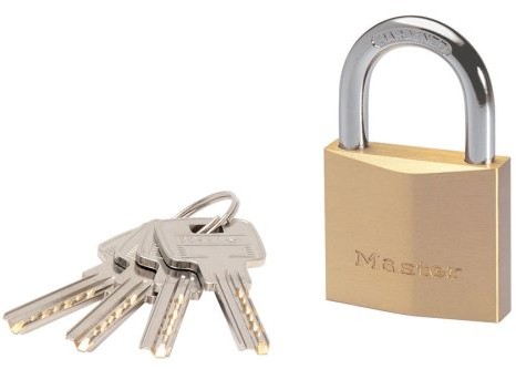 Master Lock 2940eurd  mosiądz kłódkę z grubego korpus 40 MM 2940EURD