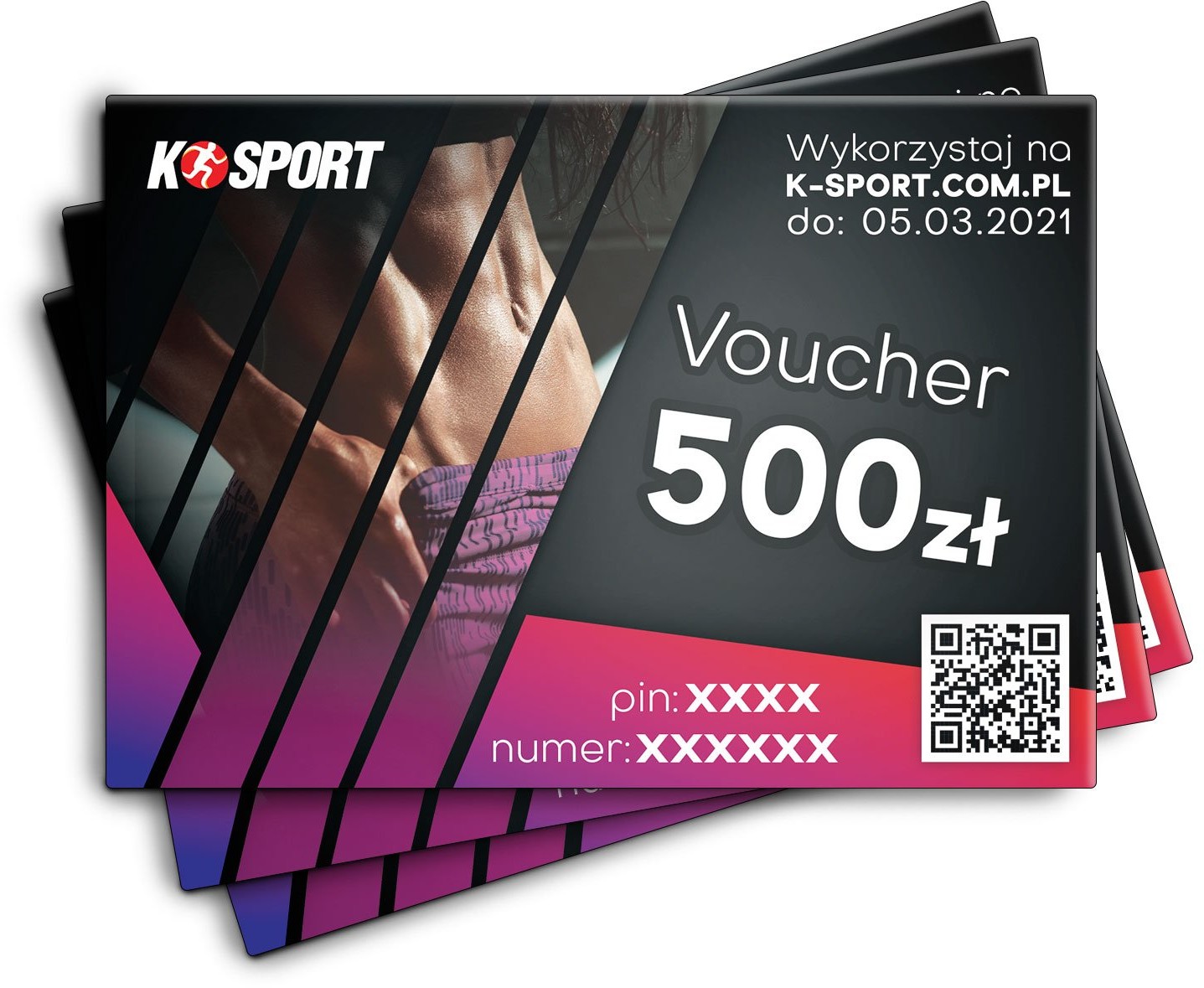 K-SPORT Karta podarunkowa 500 zł  K-SPORT