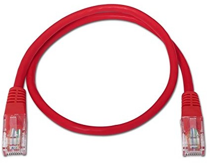Nano Cable Nano kabel 10.20.0402  wąż prysznicowy kabel sieciowy RJ45 Cat. 6 UTP AWG24, czerwony 10.20.0402-R
