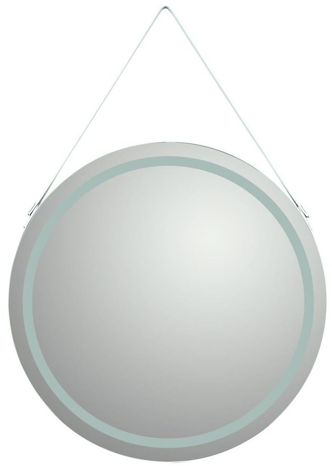 FOCCO Lustro z wbudowanym oświetleniem BELT 65 x 65 GRAST