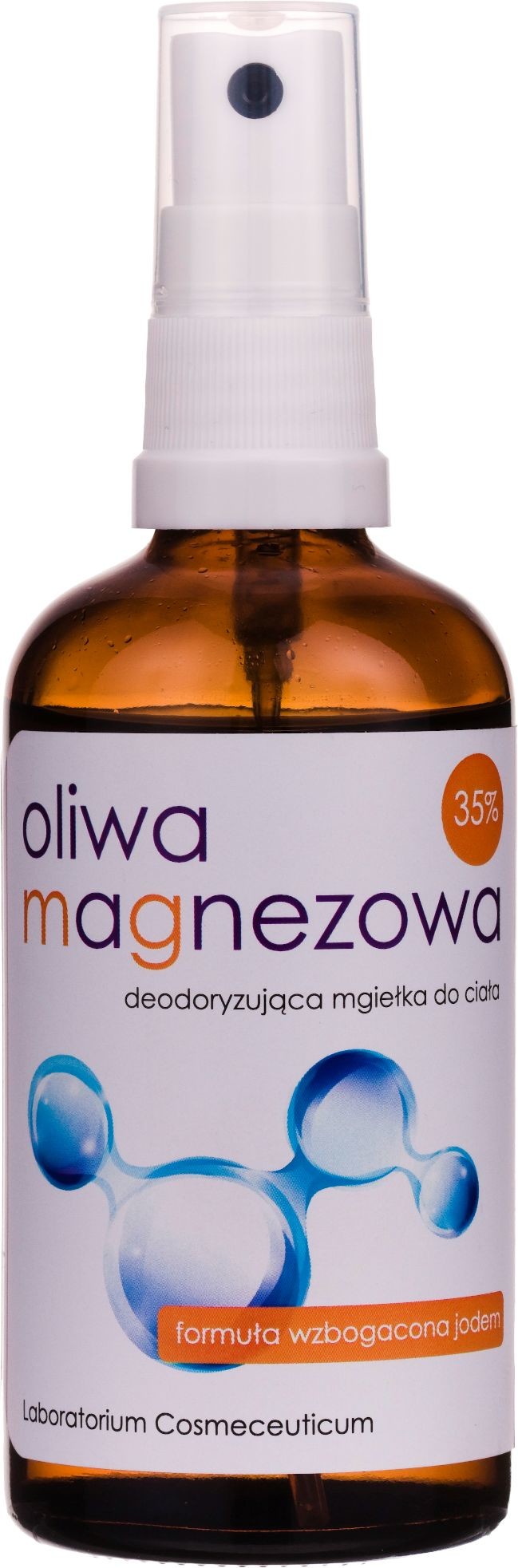 35% Oliwa Magnezowa Formuła Wzbogacona Jodem 100ml