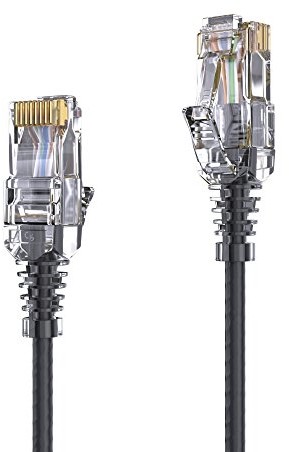 PureLink kabel sieciowy, czarny 0,25m MC1500-0025