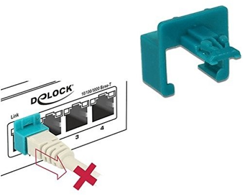 DeLock RJ45 SecureClip zestaw startowy 20szt. 86406