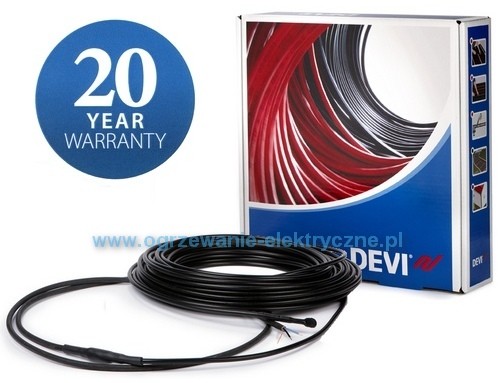 Devi Kabel grzejny DEVIsafe 20T DTCE-20 76m 1545W 230V 140F1199