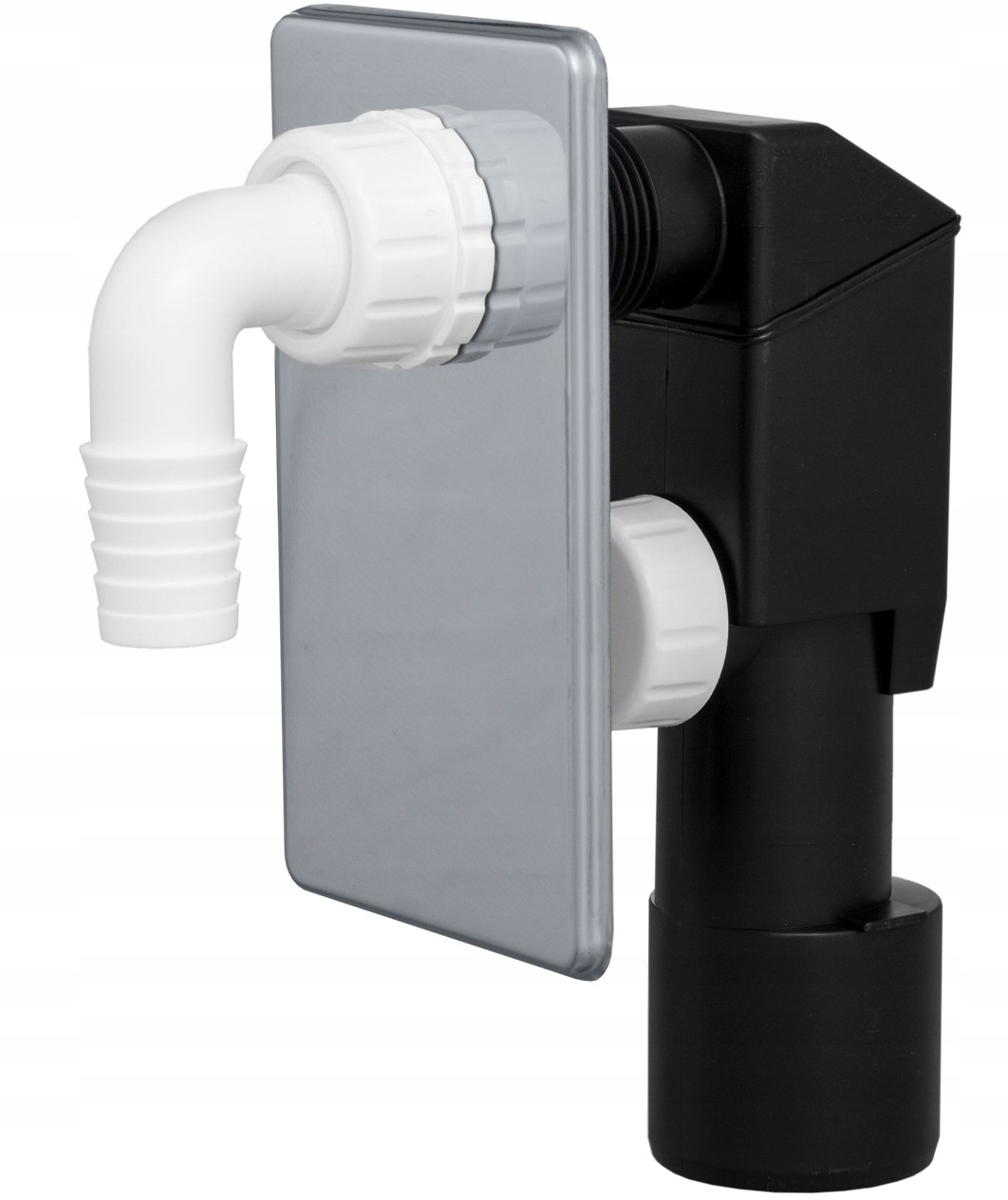 Syfon Pralkowy Podtynkowy Chromowany SPp/t-CH