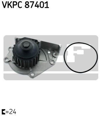 SKF Pompa wody VKPC 87401