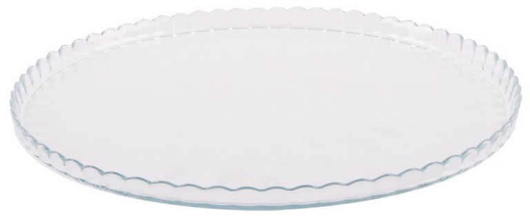 Orion Taca szklana / patera OKRĄGŁA śr. 32cm 128314