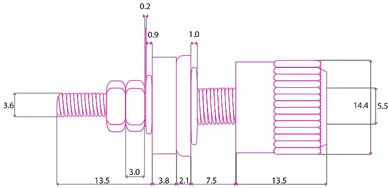 Gn.banan typ III CZERWONE 1831#