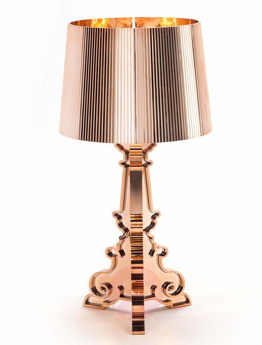 Kartell Lampa Stołowa Bourgie miedziana - 9072-RR