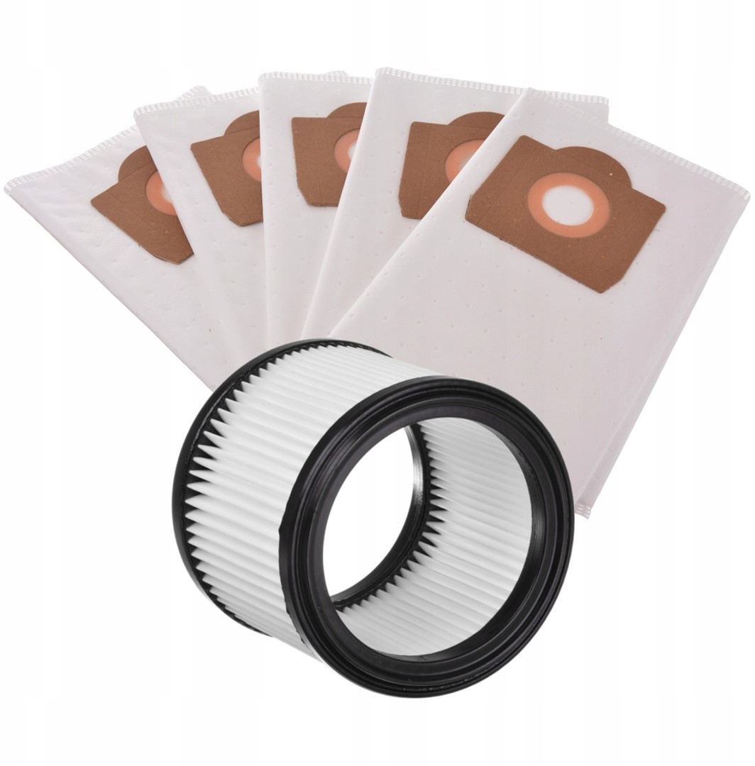 Makita Filtr Worki 5x 446L VC2512L VC2010L VC2012L