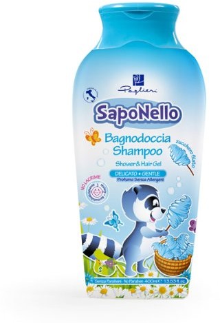 FELCE AZZURRA Pianka Bad bagnodoccia shampo Delicato per bambini saponello Zucchero filato 400 ML FRCM020638