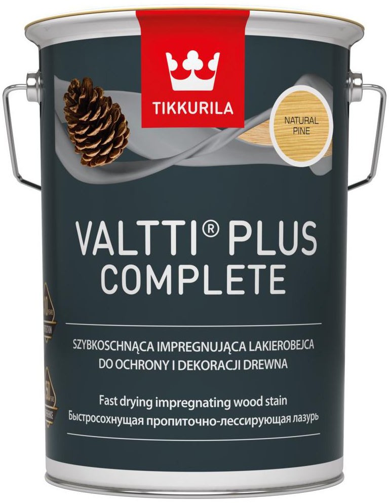 Tikkurila Lazura do drewna VALTTI 5 l Natural Pine