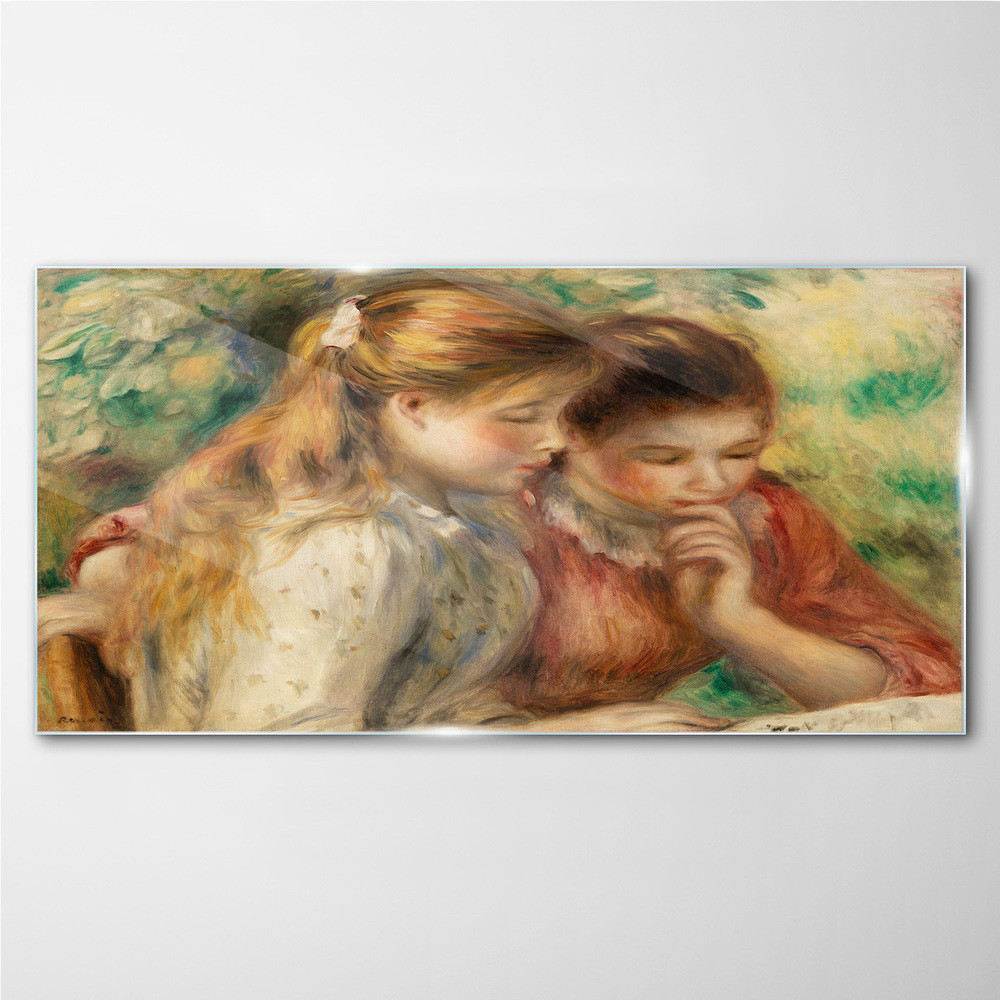 PL Coloray Obraz na Szkle kobiety dziewczyny drzewa 100x50cm