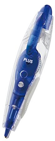 Plus Japan Correction Roller PS PDA kształt, niebieski WH-035 BL