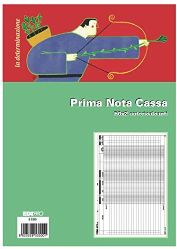 EdiPro Edipro cf10blocco primanota skrzynka 50 x 2ric E5350