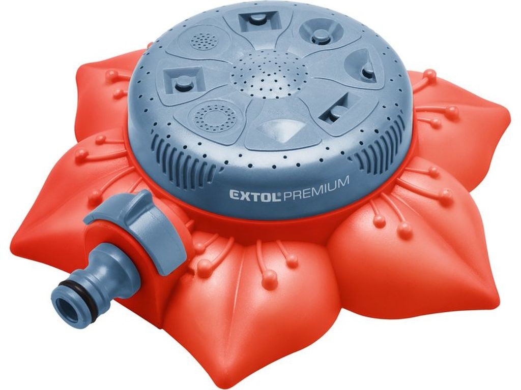 EXTOL PREMIUM Zraszacz 8 funkcyjny z podstawką 8876467