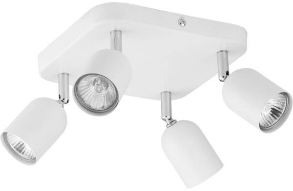 TK Lighting Lampa sufitowa TOP 4414 4xGU10 biała TK4414
