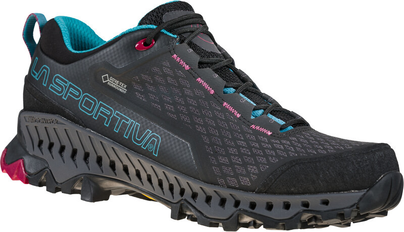 La Sportiva Spire GTX Shoes Women, czarny/niebieski EU 41 2021 Buty turystyczne 24C999624-41