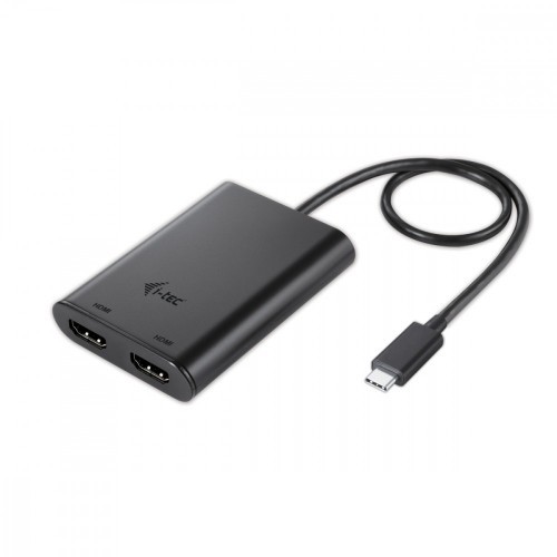 i-Tec USB-C dual HDMI Video Adapter 2x HDMI PORT 4K Ultra HD kompatybilny z Thunderbolt3 C31DUAL4KHDMI