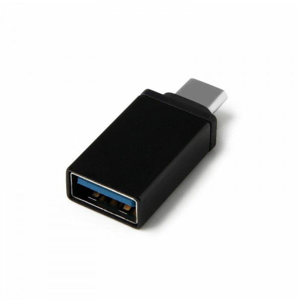 Adapter przejściówka Reverse OTG USB / USB-C TYP C czarny