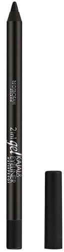 Deborah 2in1 Gel Kajal & Eyeliner Waterproof kredka do oczu 6 g 01 Black | Produkt dostępny | Kurier 9,99zł