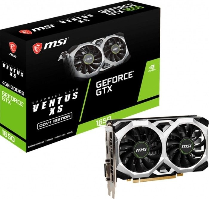 MSI GeForce GTX 1650 D6 VENTUS XS OCV1