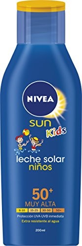 Nivea Sun Kids leche Solar hidratante SPF 50 + 200 ML 854860740014