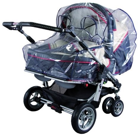 Sunnybaby Sunny Baby 10098  deszczu dach składany z okienkiem do wózka dziecięcego Zwilling