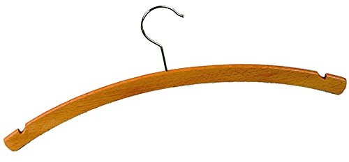 Bürstenmann Szczotka mężczyzna 1357 FSC wieszak na ubrania, 3 sztuka, drewno, beżowy, 2.5 x 42 x 15.5 cm 1357 FSC