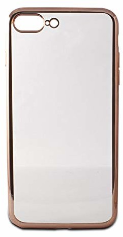 BigBuy Tech BigBuy Tech S1903620 etui ochronne do iPhone 7+/8+ Flex metal różowe złoto BIG-S1903620