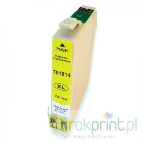 eMPe Tusz eMPe Zamiennik T1814 MPEPT1814) Yellow MPEPT1814