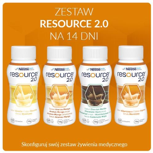 NESTLE RESOURCE Zestaw Resource 2.0 na 14 dni (28 butelek x 200ml)