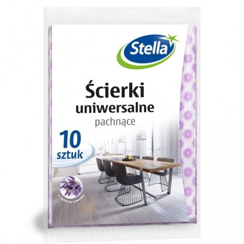 Anna Zaradna Ściereczki uniwersalne o zapachu lavendy(10)ST1-PS-5571 STELLA