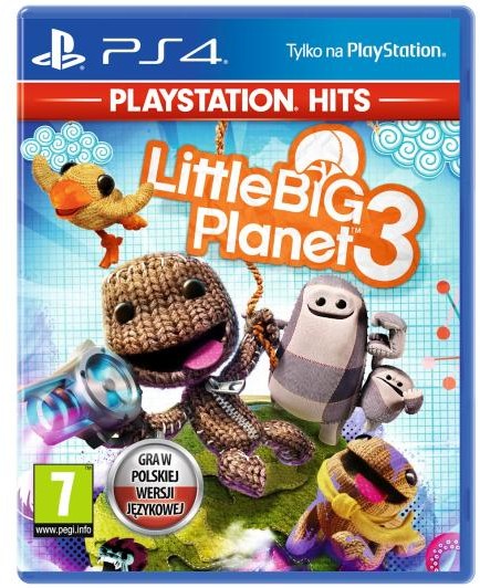 Little Big Planet 3 PlayStation Hits GRA PS4