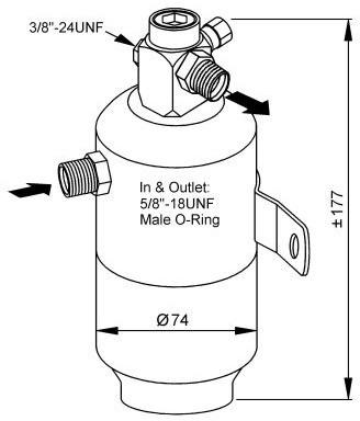 NRF Osuszacz, klimatyzacja 33170