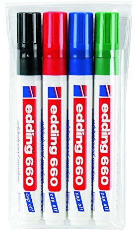 Edding 949237 tablica suchościeralna-marker 660-4-S