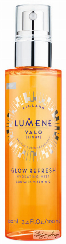 Lumene VALO - GLOW REFRESH HYDRATING MIST - Nawadniająca mgiełka do twarzy z witaminą C LUMMTWC