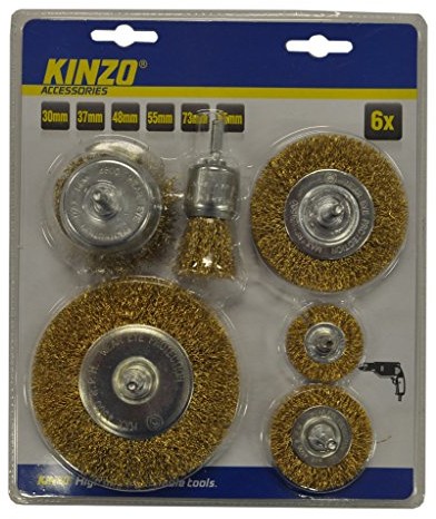 Kinzo Steel Brush zestaw 6 sztuki ST, 54679