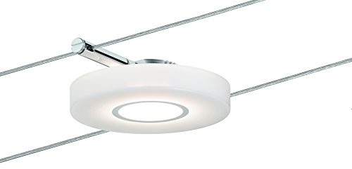 Paulmann opraw oświetleniowych Paulmann 50113 Smart wire system BLE Spot discled i 1 X 4 W 12 V DC Tunable White Bluetooth lina lina sytem LED lampa spot 501.13 pojedyncze, metal, 4 W, satyna, 13 x 13 501.13