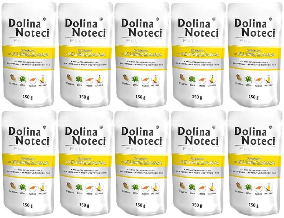 Dolina Noteci Premium Bogata w Kurczaka 10x150g