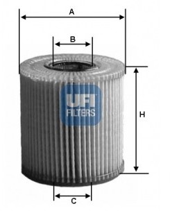 UFI FILTERS Filtr oleju UFI FILTERS 25.002.00