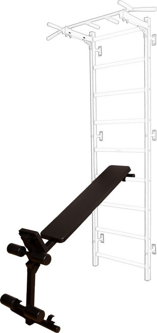 BENCHK Ławka do ćwiczeń czarny mat BenchK B 310B 710B 830320
