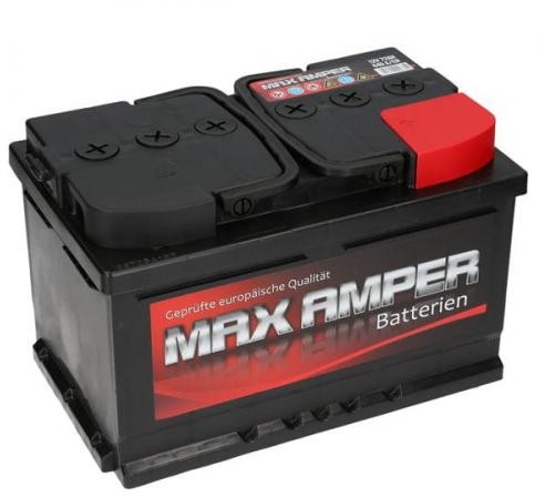 Max Amper 12V 72Ah 640A L3B P+ MX72