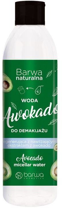 Barwa Naturalna regenerująca woda do demakijażu Awokado 300ml