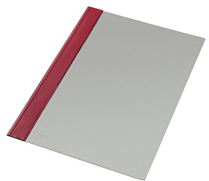Esselte 13203 pudełko 50 skoroszyt PCW A4, czerwone wino 13203