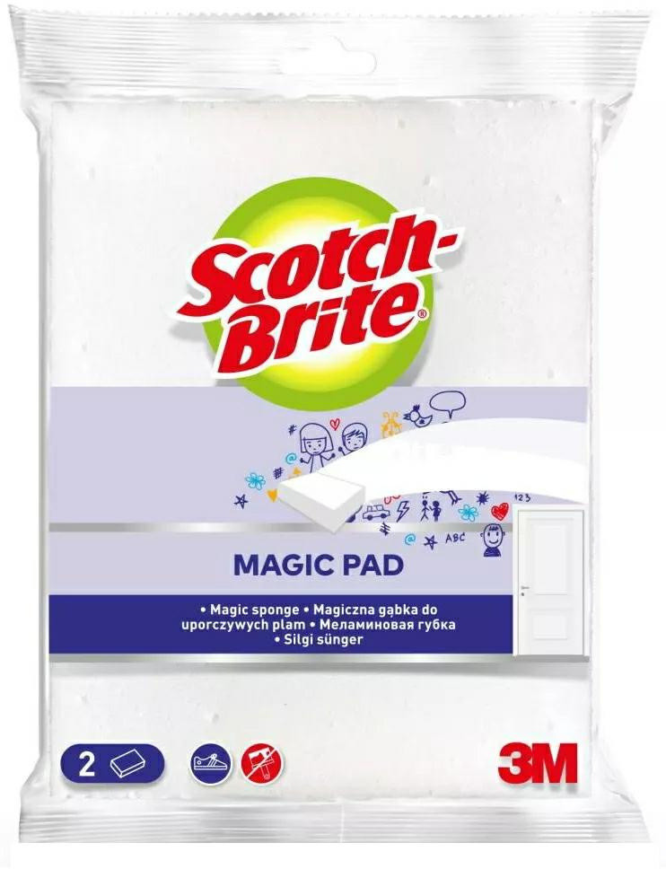 3M Scotch Brite Magiczna Gąbka 2szt.. 3M000142