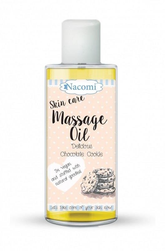 Nacomi Massage Oil nawilżający olejek do masażu Pyszne Ciasteczko 150ml