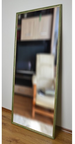 Łukasz Ochwat Alfaram Lustro w stylowej drewnianej ramie 3502 - kolor ramy do wyboru, Lustro w ramie: 70x170