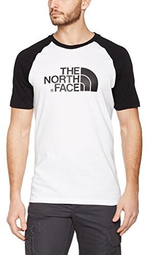 The North Face męskie Raglan Easy T-Shirt, biała, rozmiar uniwersalny - xx-large T937FVLA9. XXL (T937FVLA9.  XXL)