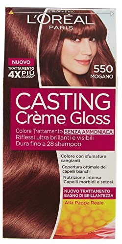 Loreal Barwniki do włosów kremowy Gloss mogano bez amoniaku N550 A2916954